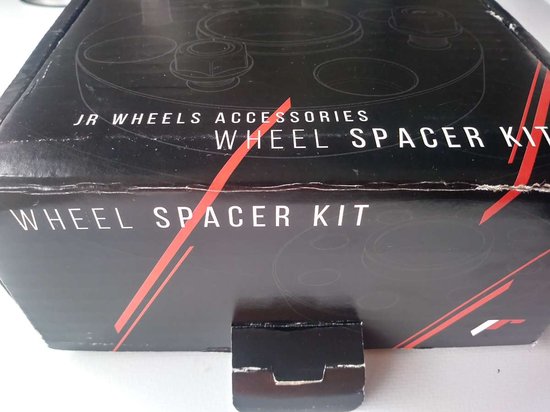 JR Entretoises de roue 10mm Élargisseurs de voie /112 CB57.1 noir