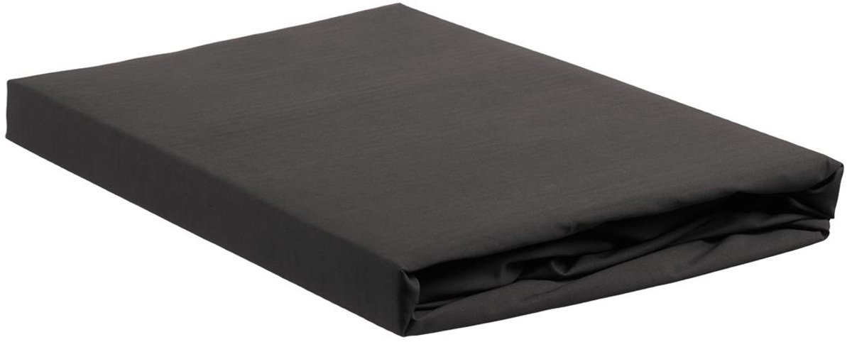 Ambiante Katoen - Topper Hoeslaken - 90x220 - Antraciet