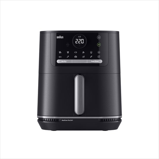 Braun MultiFry 5 Airfryer 6L Zwart 2000W - Braun - €99,00