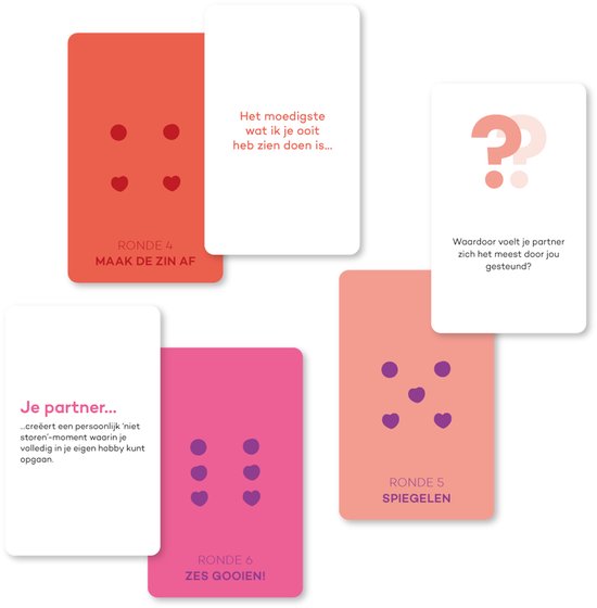 Zes gooien in de liefde - Vertellis - Hét dobbelspel voor meer liefde, humor en verbinding, Perfect als Valentijn cadeau