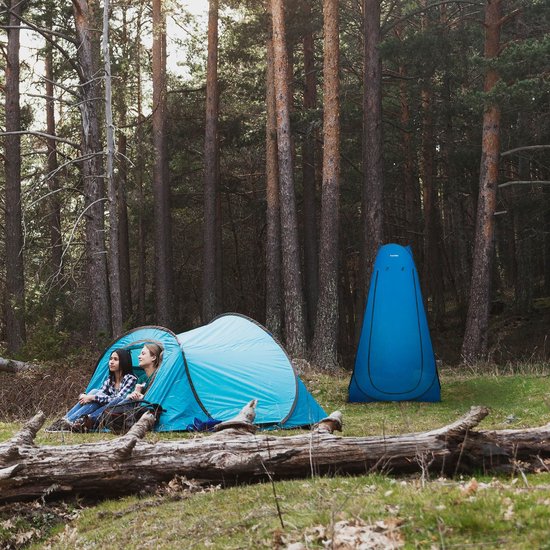 Outtec® Pop Up Douchetent - Omkleedtent - Mobiele Douchcabine - incl Draagtas - 118 x 118 x 190 cm van Outtec — afbeelding 4