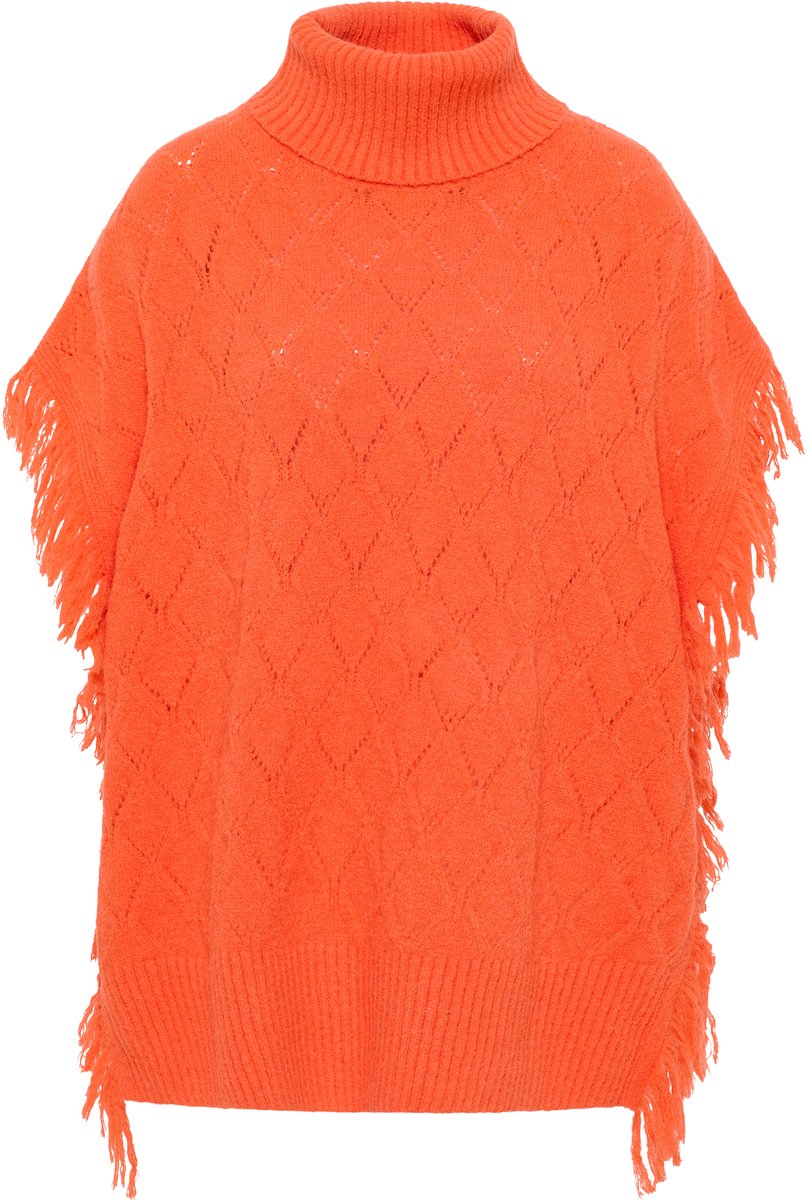 IZIA Gebreide poncho