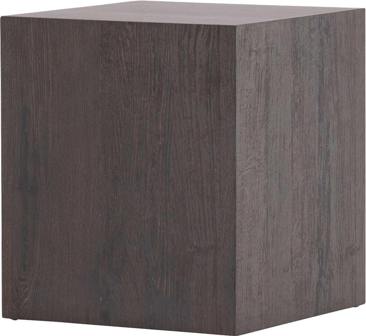 Nest living Zayn Vierkante Bijzettafel Bruin - Salontafel - Koffietafel - 40 x 40 cm