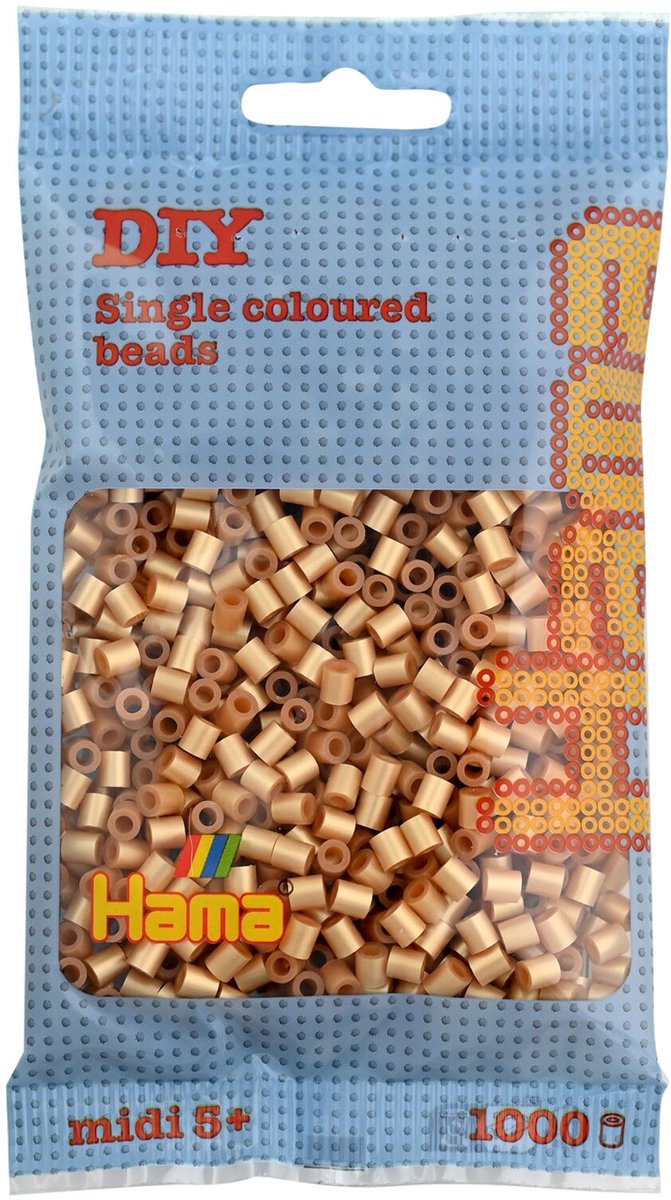 Strijkkralen Hama - 1000 stuks - Goudkleurig — afbeelding 6