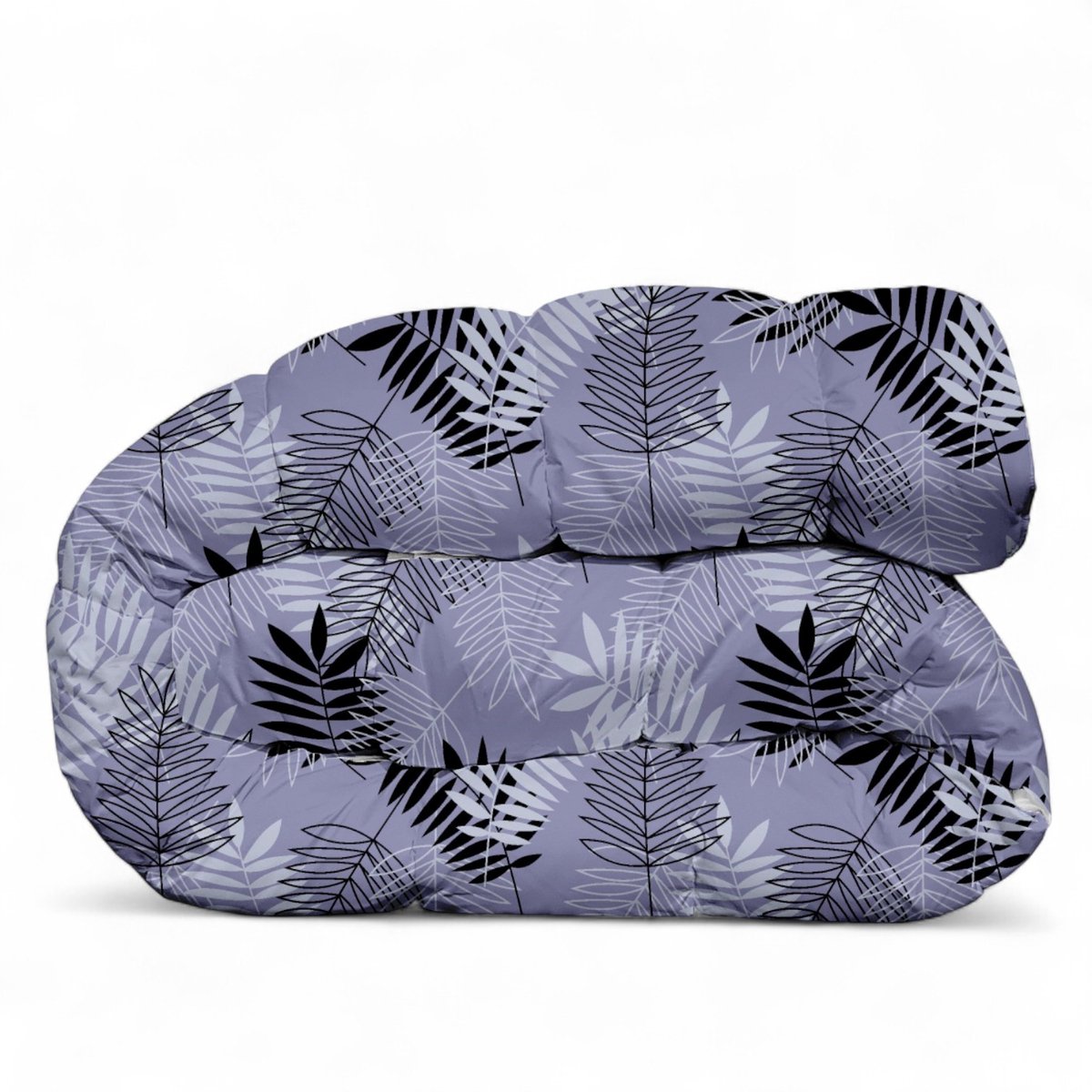 Dekbed bedrukt - Zonder hoes ( 2 in 1 ) - Tweezijdig - 240 x 220 cm - Varen25 Purple
