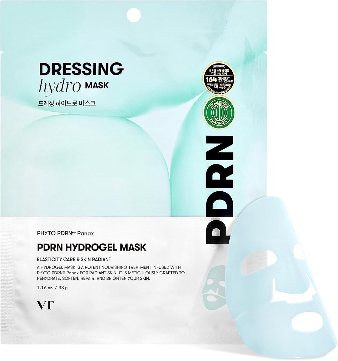 VT Cosmetics - PDRN Dressing Hydro - Gezichtsmasker - 1 Stuk