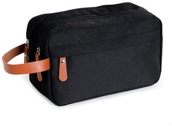 Toilettas - Travel Organizer - Geschikt voor Dames en Heren - Reis Toilettas - Compact - Premium Materiaal - Unisex - Zwart
