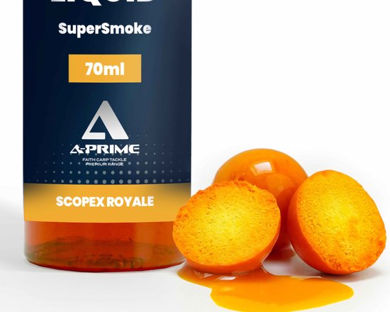 Faith A-Prime SuperSmoke Liquid Scopex Royale PVA-Save Active Cloud Smoke Bait Booster Attractive van Merkloos — afbeelding 3
