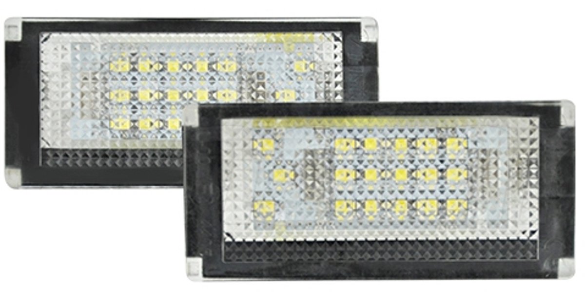 Mini Cooper R50 - R52 - R53 LED kenteken unit