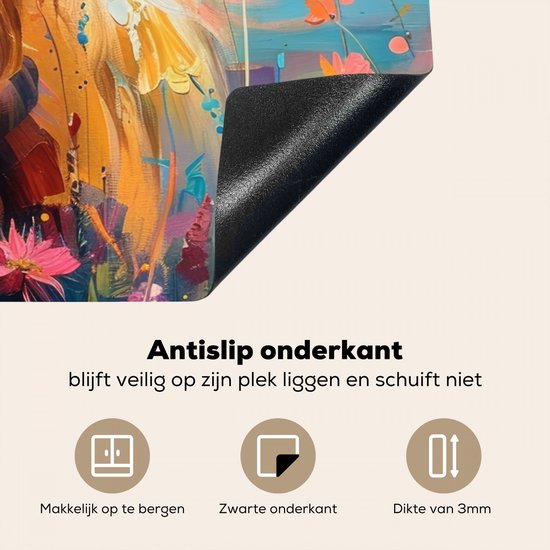 Placemats - 6 stuks - 45x30 cm - Wereldkaart - Kinderen - Goud Placemats - 6 stuks - 45x30 cm - Wereldkaart - Kinderen - Goud
