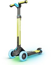 BERG Nexo Kinderstep - Step 3 wielen - Vanaf 2 jaar - Opvouwbaar - In hoogte verstelbaar - Incl. LED-deck + LED wielen - Lime