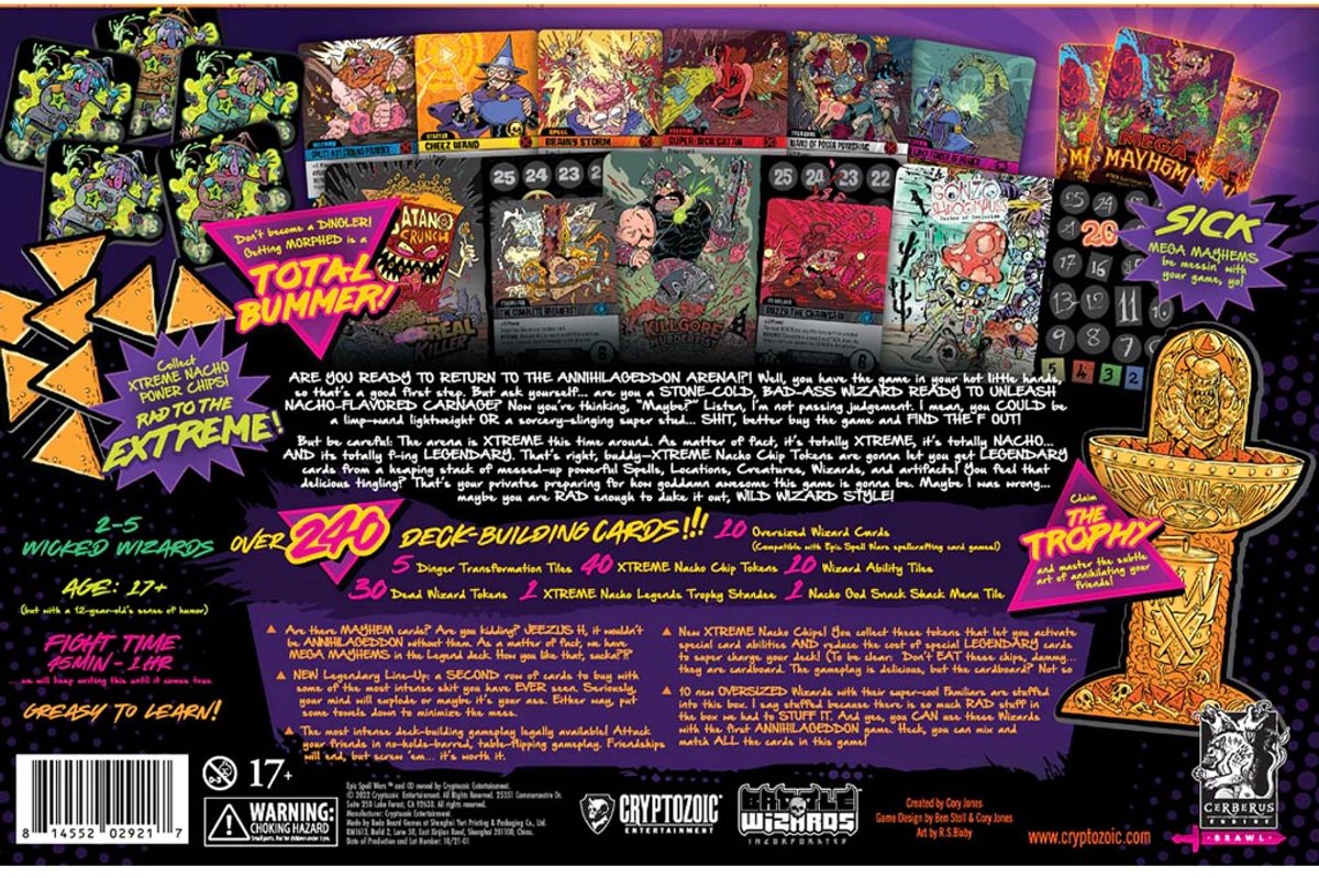 Complete set Annihilageddon 2 XTREME NACHO