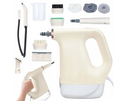 1200W hogedruk-stoomreiniger met hoge temperatuur - Uitgerust met een watertank van 450 ml - Snelle opwarmtijd - Geschikt voor het reinigen van tapijten, gordijnen, banken en ramen