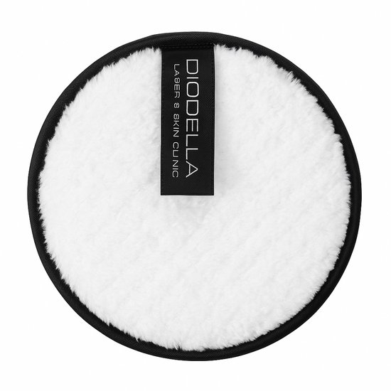 Herbruikbare 5x Make-up Remover Pads (Ø12 cm) – Wasbare Cleansing Sponge – Microvezel Gezichtsreiniging - Wit - cleansing pad - reinigingspads - makeup remover doekje herbruikbaar - huidvriendelijke reiniging - duurzame gezichtsreiniging