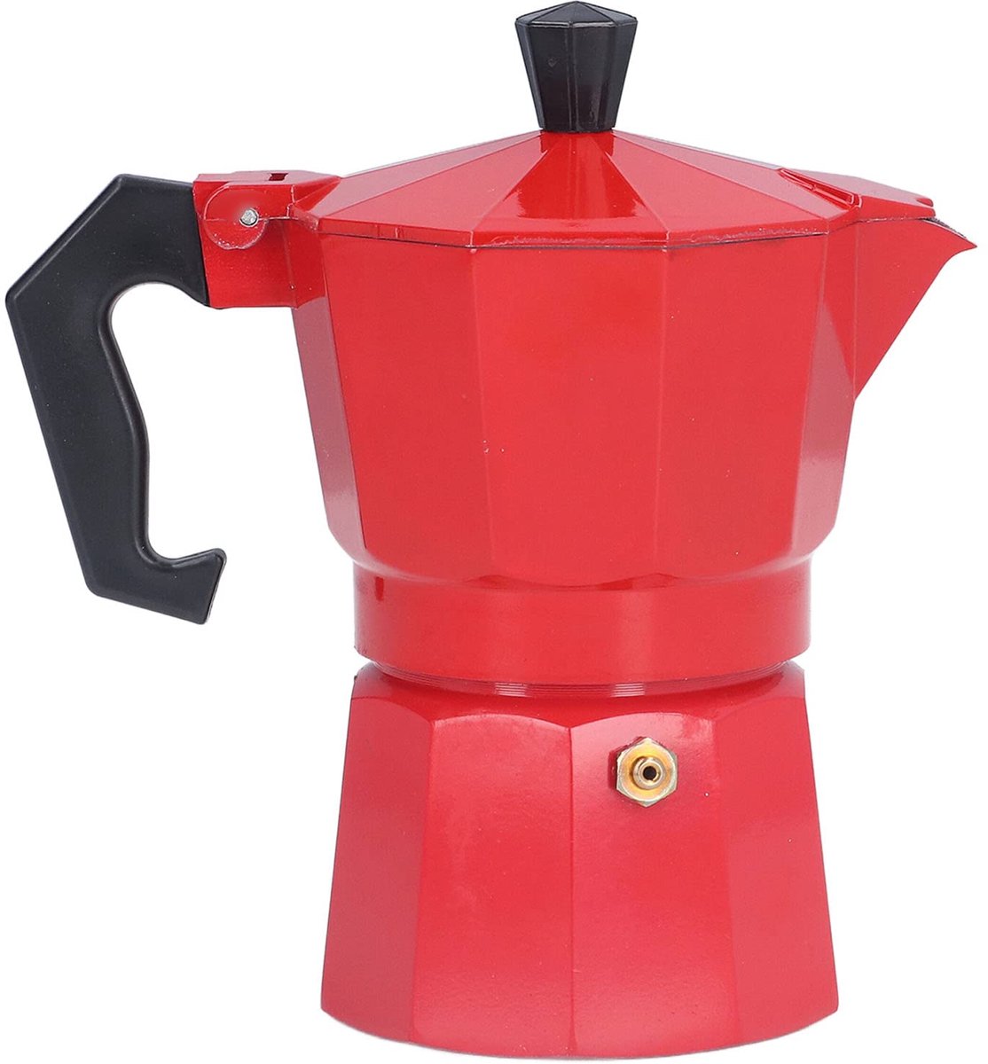 Stovetop Coffee Maker, 150ML 3 Cups Aluminum Coffee Pot Percolator Italian Coffee Maker Household Moka Coffee Tea Maker for Mocha, Cappuccinos, Lattes