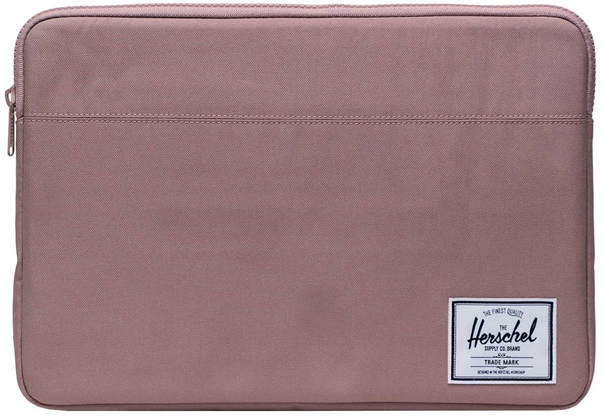 Herschel laptop hoes met laptopvak Anchor 15-16 Inch Sleeve Ash Rose oud roze
