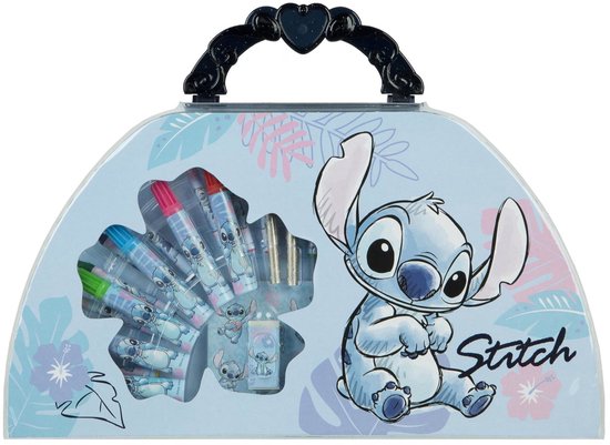 Foto: Lilo stitch tekenkoffer 51 delig