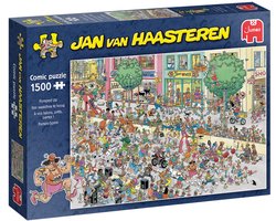 Jan van Haasteren - Een naaldhak te hoog - 1500 stukjes puzzel - Legpuzzel volwassenen
