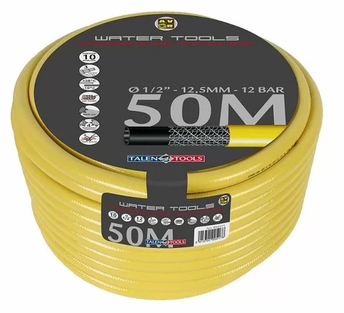 Talen Tools Tuinslang - Getricoteerd - High Twist Resistant - 5/8 inch