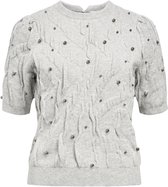 Object WICKEL - Camicetta - twill/grigio chiaro