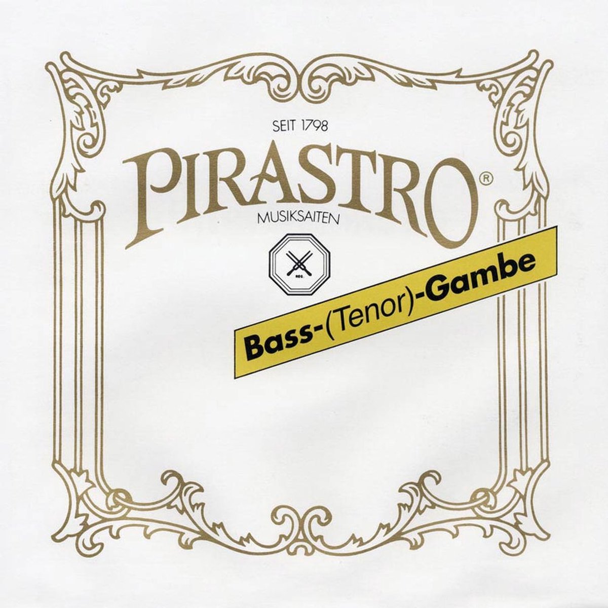 Pirastro P257020 bass (tenor)-gamba string set medium