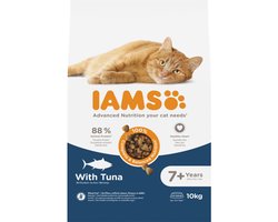 IAMS Cat Senior 7+ Kattenvoer Tuna - 10 kg