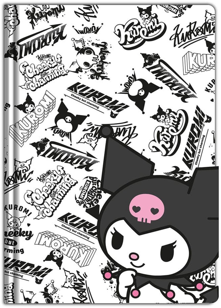Blue Sky Studios Sanrio A5 Notebook Kuromi Stationery