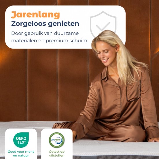 Topper Best Life 120x200 cm - Surmatelas - Matelas Matras 8 CM