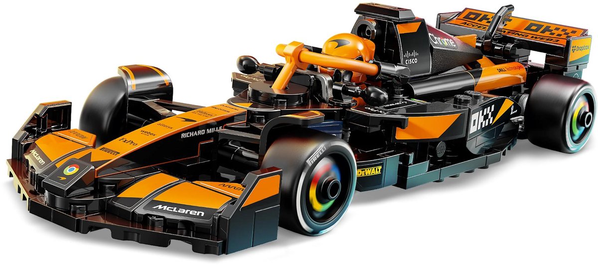 LEGO Speed Champions McLaren F1 Team MCL38 racewagen Set - 77251 — afbeelding 22