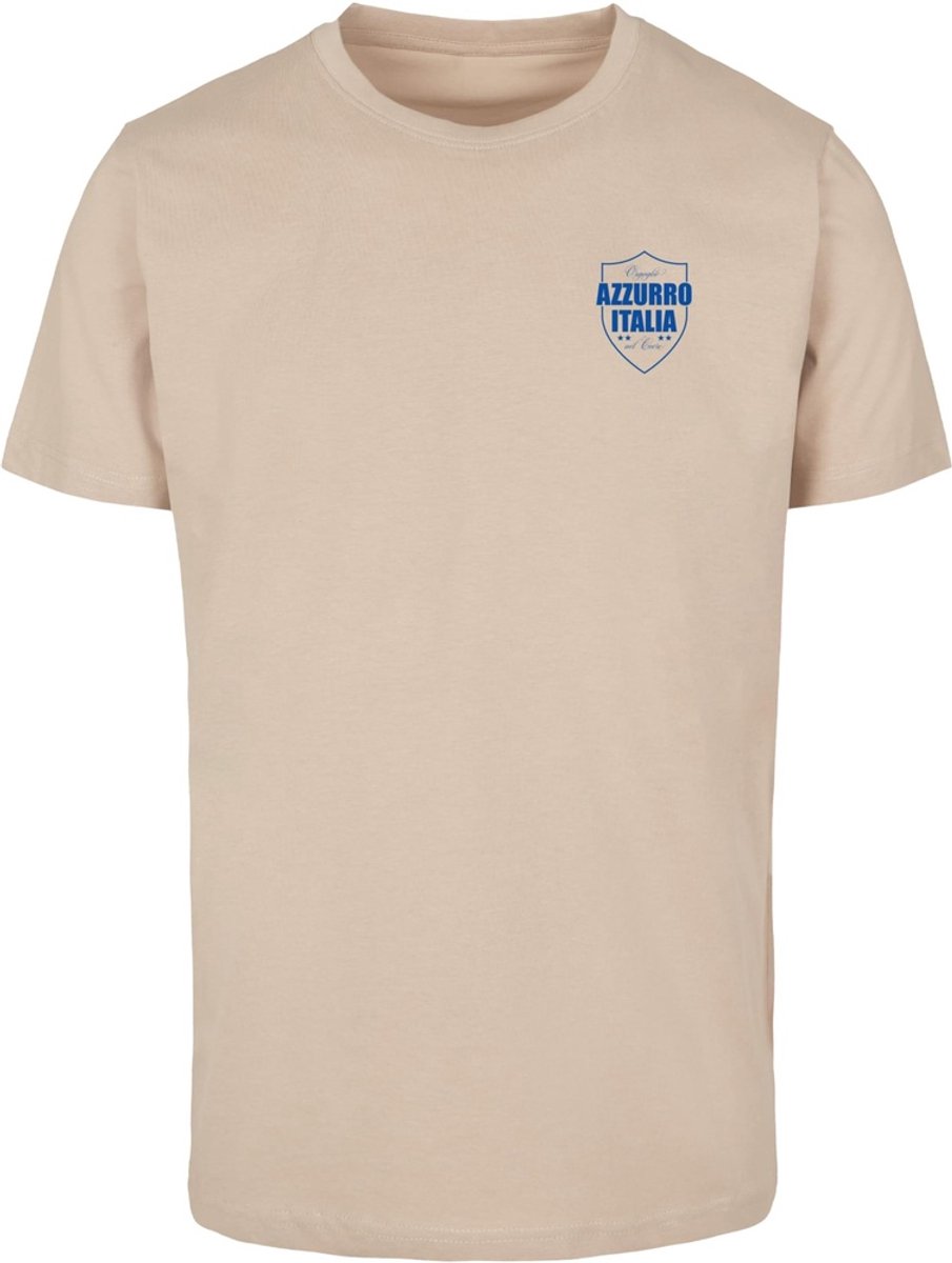 Mister Tee Il Calcio 24 Heren Tshirt M Beige