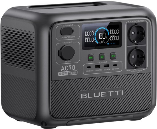 Bluetti draagbare batterij