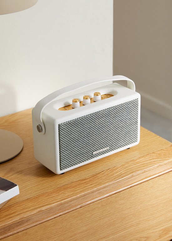 CREATE - Draagbare luidspreker met Bluetooth, USB en AUX, Klein - SPEAKER RETRO van CREATE — afbeelding 4