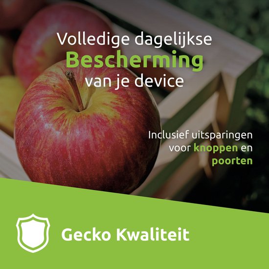 Gecko Covers Apple-Peel Cover Hoes geschikt voor Kobo Clara Colour / Kobo Clara BW / Tolino Shine Color - E-reader Hoes - Slaap/Wake functie - Dawn van Gecko Covers — afbeelding 3