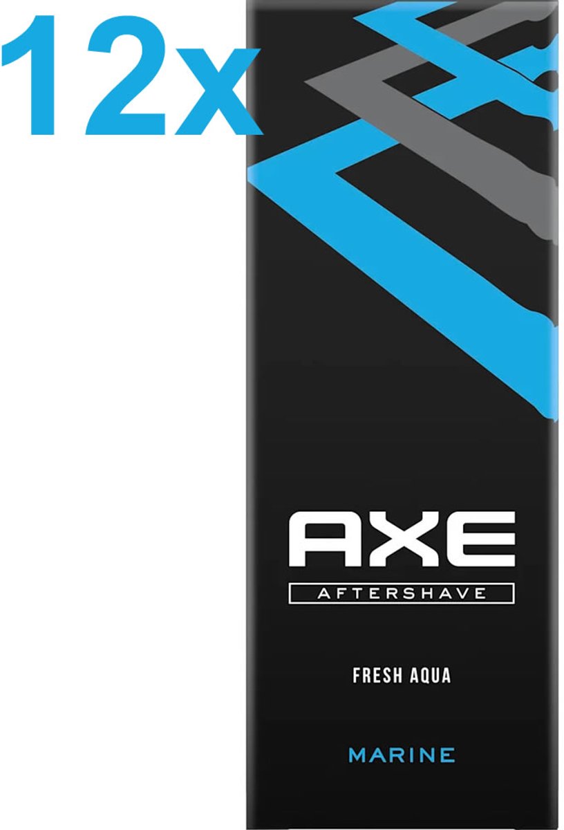Axe - Aftershave Lotion Marine - Voordeelverpakking 12 x 100 ml