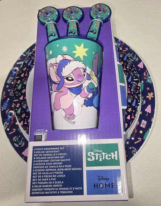 Stitch Diners Lilo en Stitch diner set , lilo en stitch eet set, lilo en stitch ...