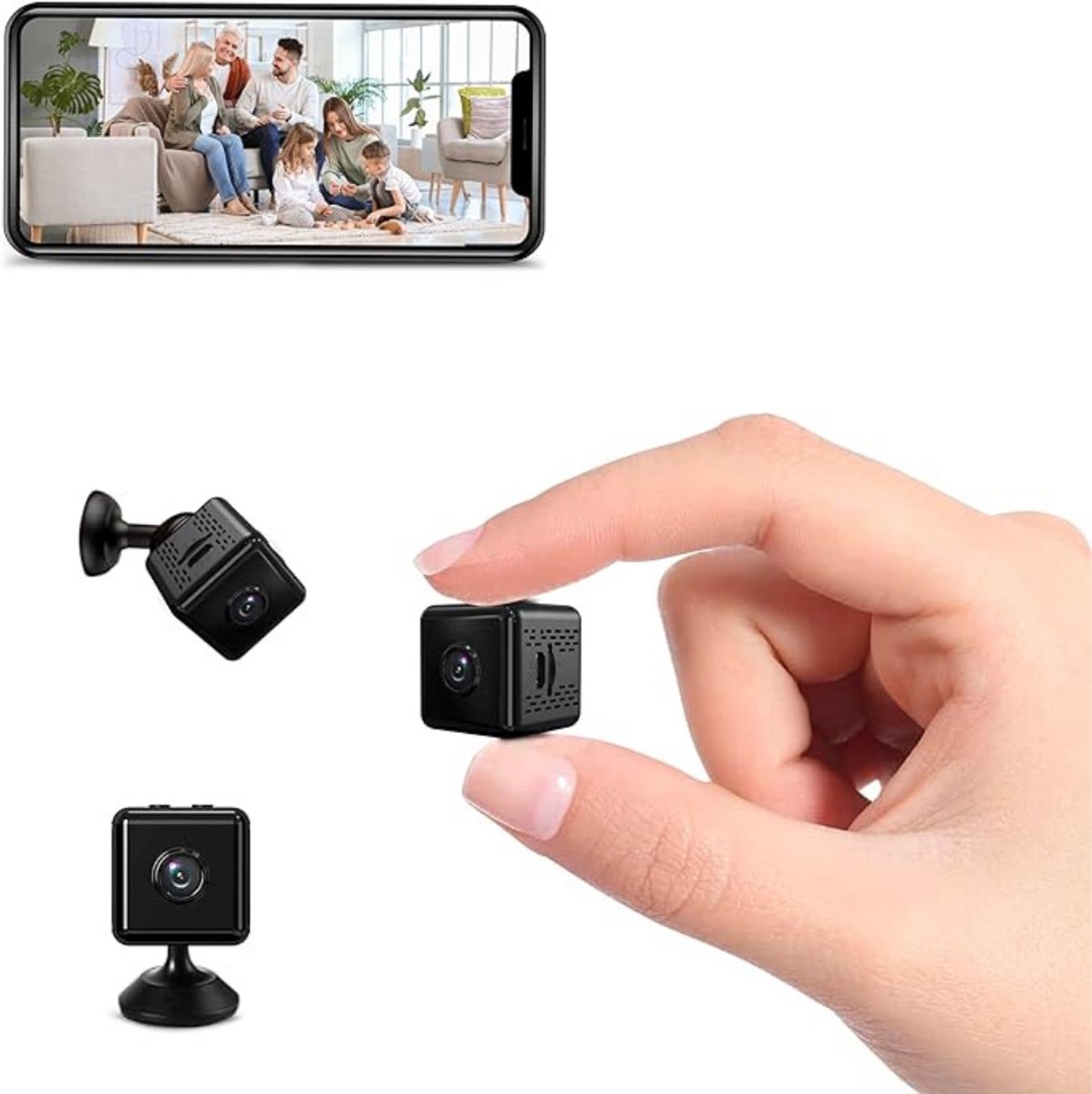 Lexium Verborgen Camera - Spionage Camera - Geheime Camera - Spy Camera - Spycamera - Spion Camera - Verborgen Mini Camera - Spy Camera Mini - Afluisteren - Afluisterapparatuur
