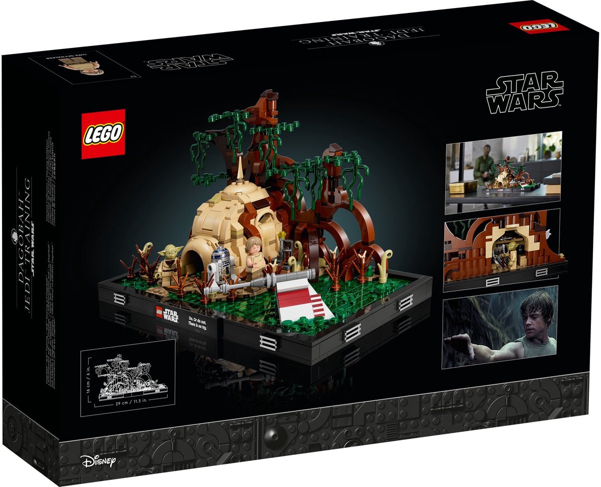 LEGO Star Wars Jedi Training op Dagobah Diorama - 75330 — afbeelding 19