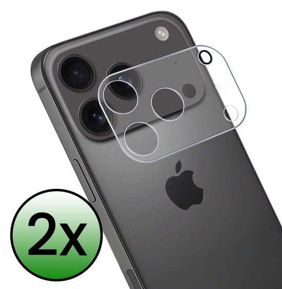 Protecteur d'écran Convient pour iPhone 17 Pro Caméra Protecteur d'écran Tempered Glass Verre de protection Caméra - Protecteur d'écran Convient pour iPhone 17 Pro Caméra Protecteur d'écran - 2 Pièces