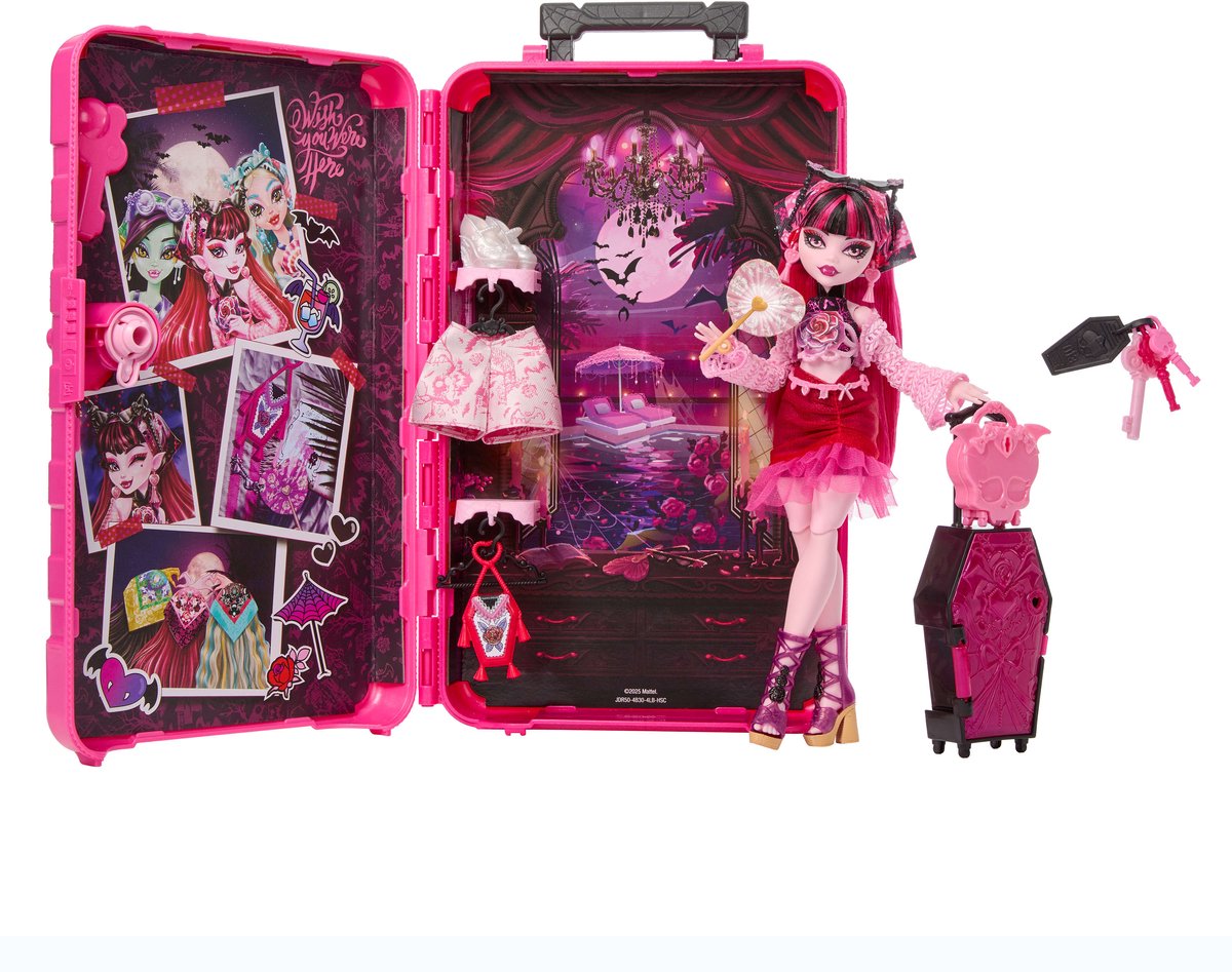 Monster High Skulltimate Secrets - Draculaura Oasis - Modepop — afbeelding 7