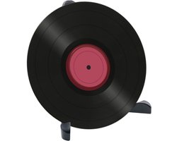 Purepeak LP Houder - Vinyl Rek - LP Standaard - Opbergsysteem - Platenhouder - Zwart