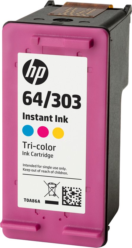 HP Pack de 2 cartouches authentiques d'encre noire/trois couleurs 303