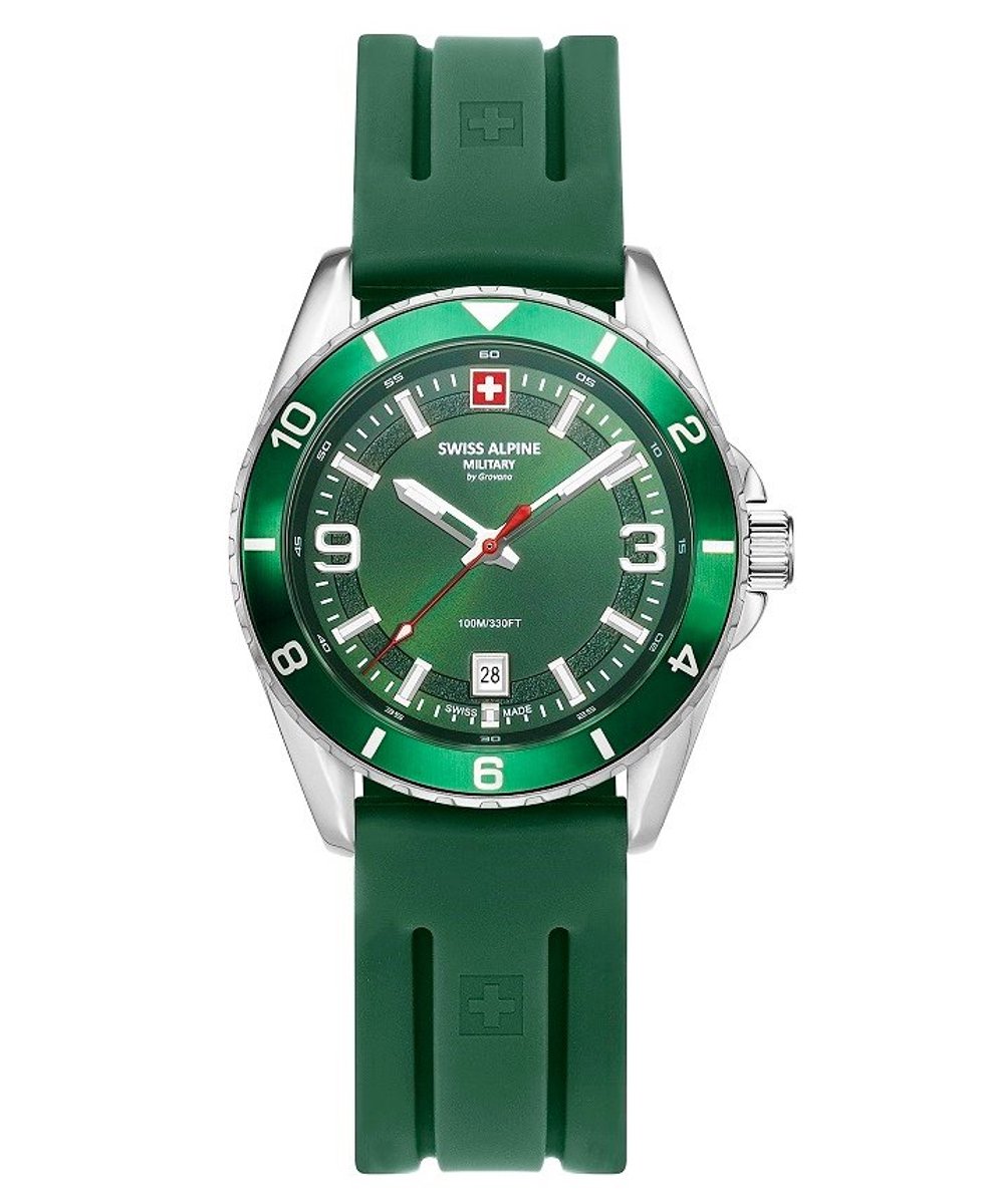 Swiss Alpine Military Sierra SAM7034.1834 mannen horloge