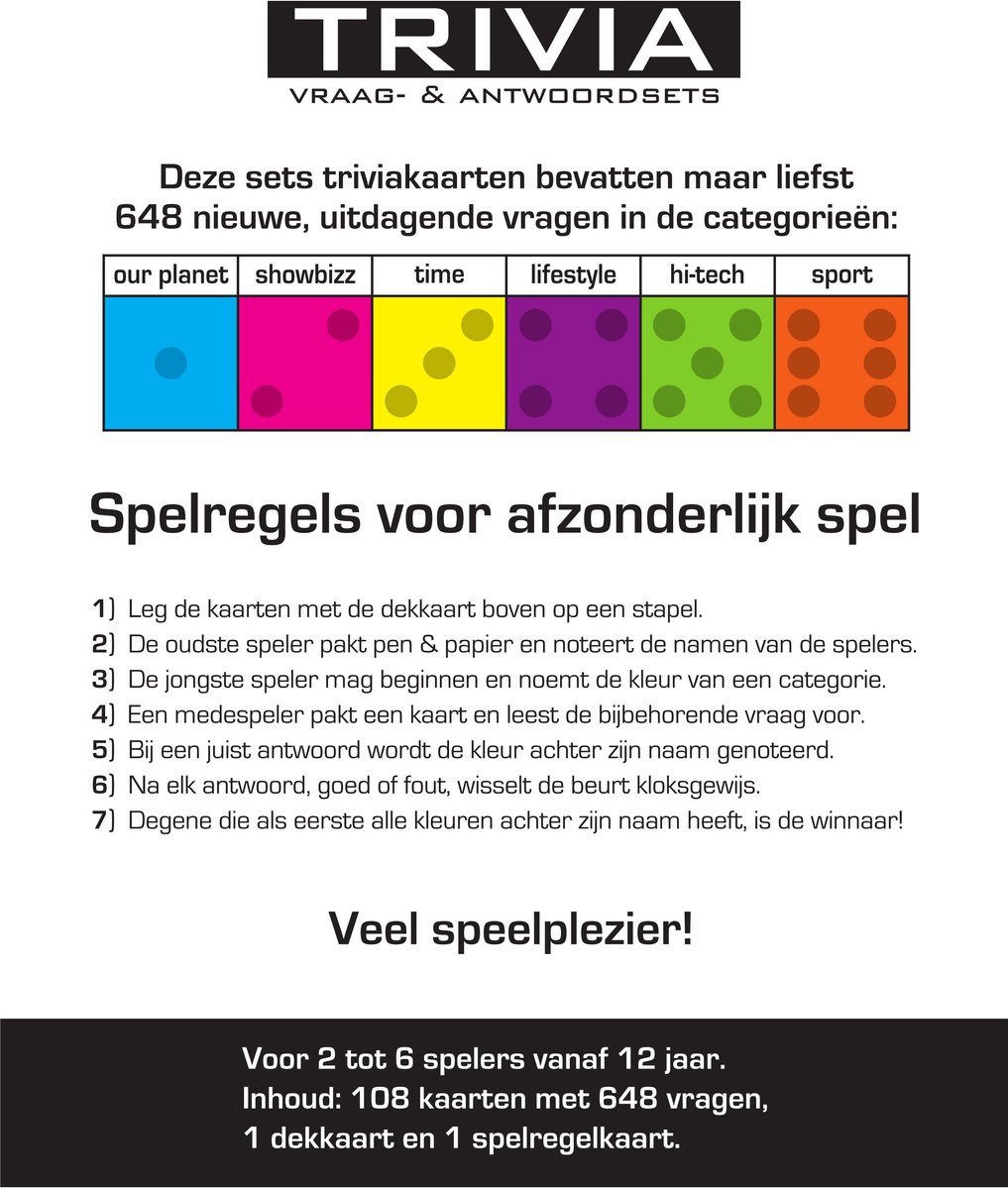 Triviant Vragen Aanvulset, Pubquiz, 648 Vraag en Antwoorden - Versie Bruin NIEUWSTE EDITIE! — afbeelding 8