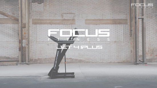Focus Fitness Jet 4 iPlus - Loopband - Opklapbaar - Met helling