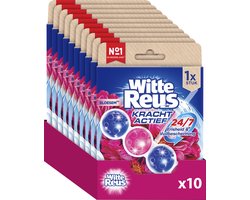 Witte Reus Kracht Actief Bloesem Toiletblok 50g - WC blokjes - Voordeelverpakking - 10 stuks