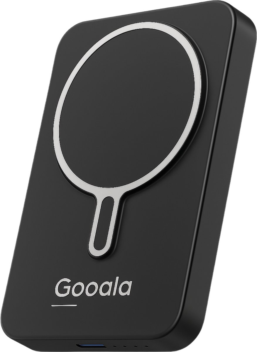 Gooala Powerbank 10.000mAh Magnetisch Zwart 22.5W