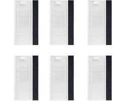 6 stuks - Thamtu G11 Robotstofzuiger met rolborstel, hoofdborstel, zijborstel en filter - Robotstofzuigerrolborstel, hoofdborstel en zijborstel - Filters - Filtercartridge-accessoires - Vervangende onderdelen voor robotstofzuigers