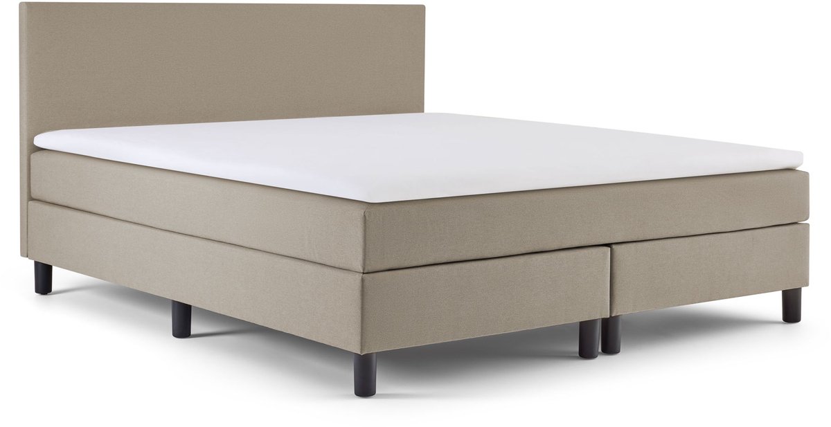 Maxi Box Owen Plus - 180 x 200 cm - grey beige