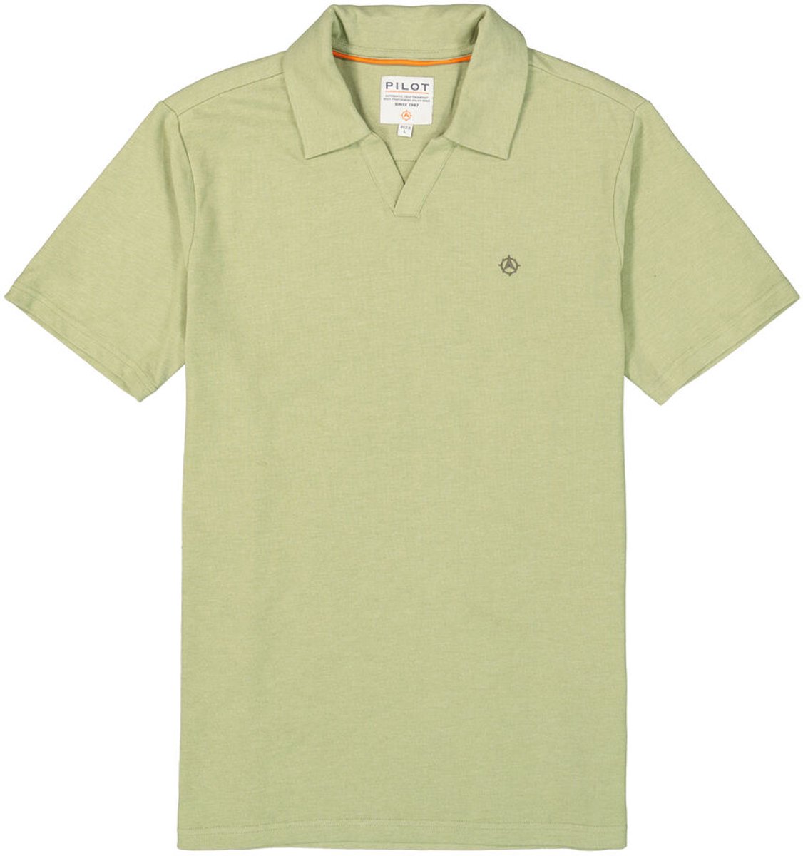 Pilot Heren Polo Groen - Maat XXL