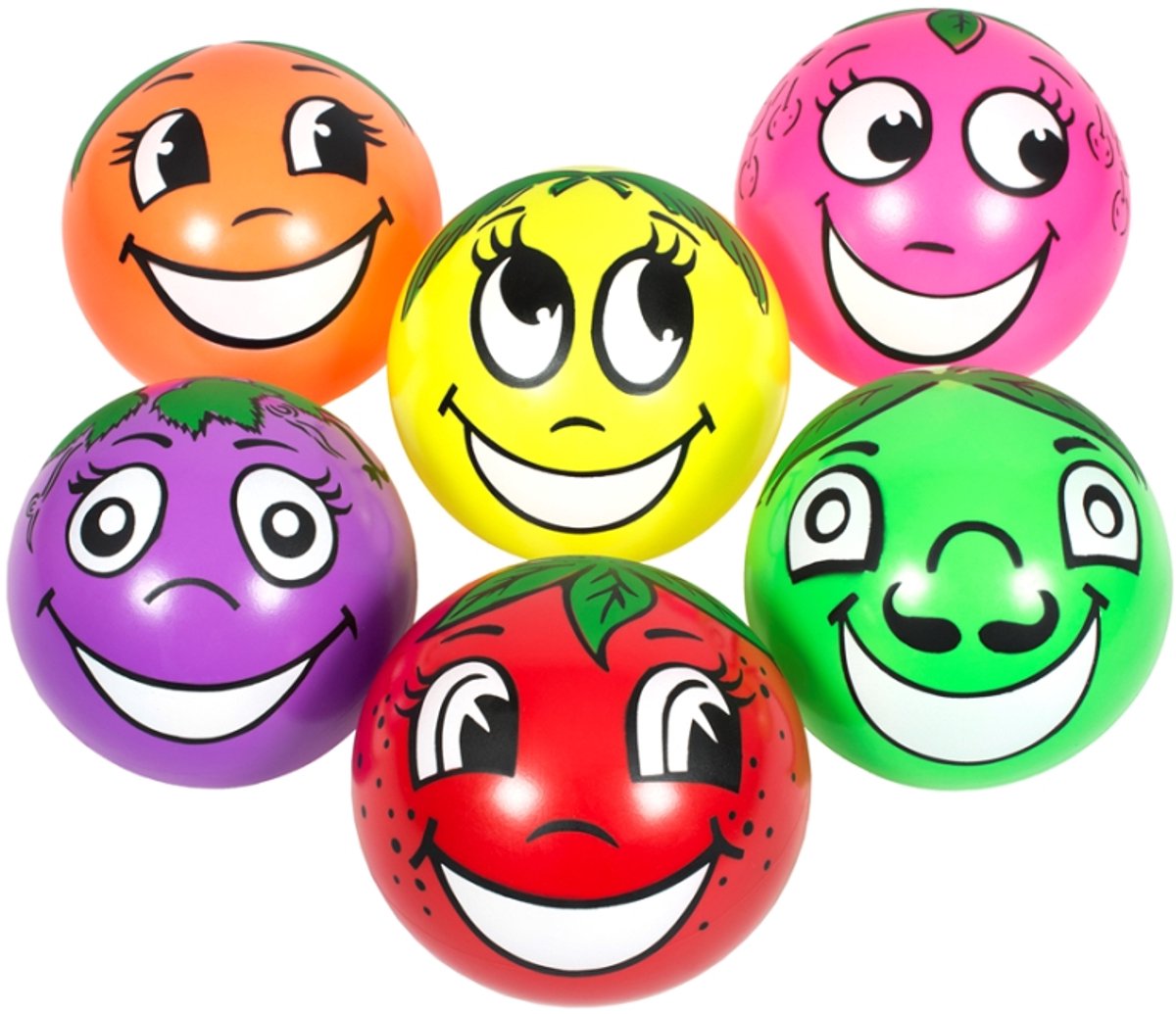 Spordas fruit ballen set - Geurige speelballen voor kinderen.